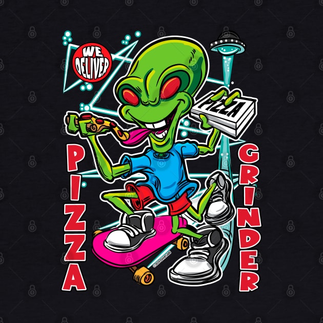 Pizza Grinder by eShirtLabs